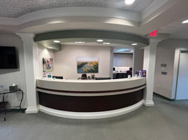 King Dental reception desk